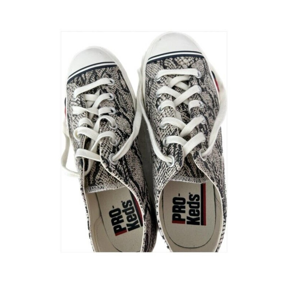 NEW! Pro-Keds Ripstop Snakeskin Canvas Lo sneakers Unisex M Size 9; W size10.5. - Picture 2 of 5
